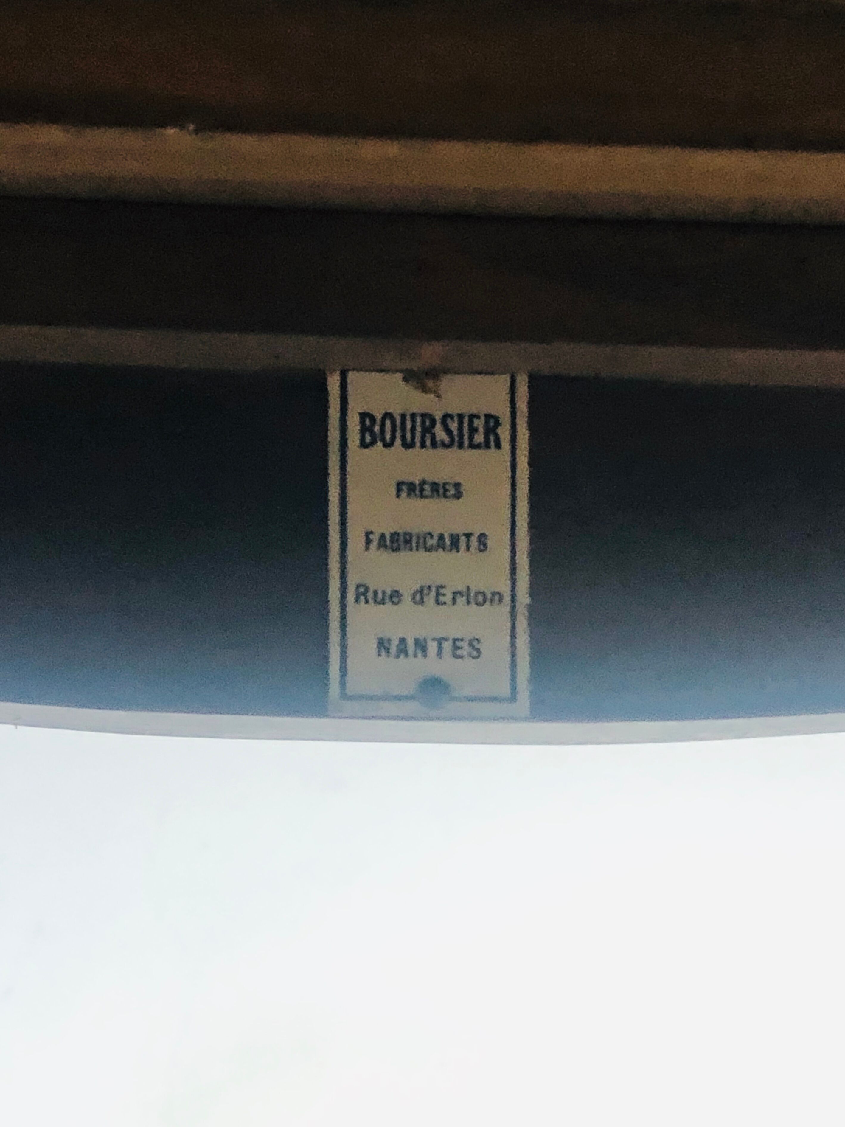 Vintage side table double top oak 1940