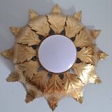 Gold metal ceiling light