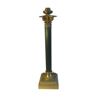 Classic Greek column lamp foot