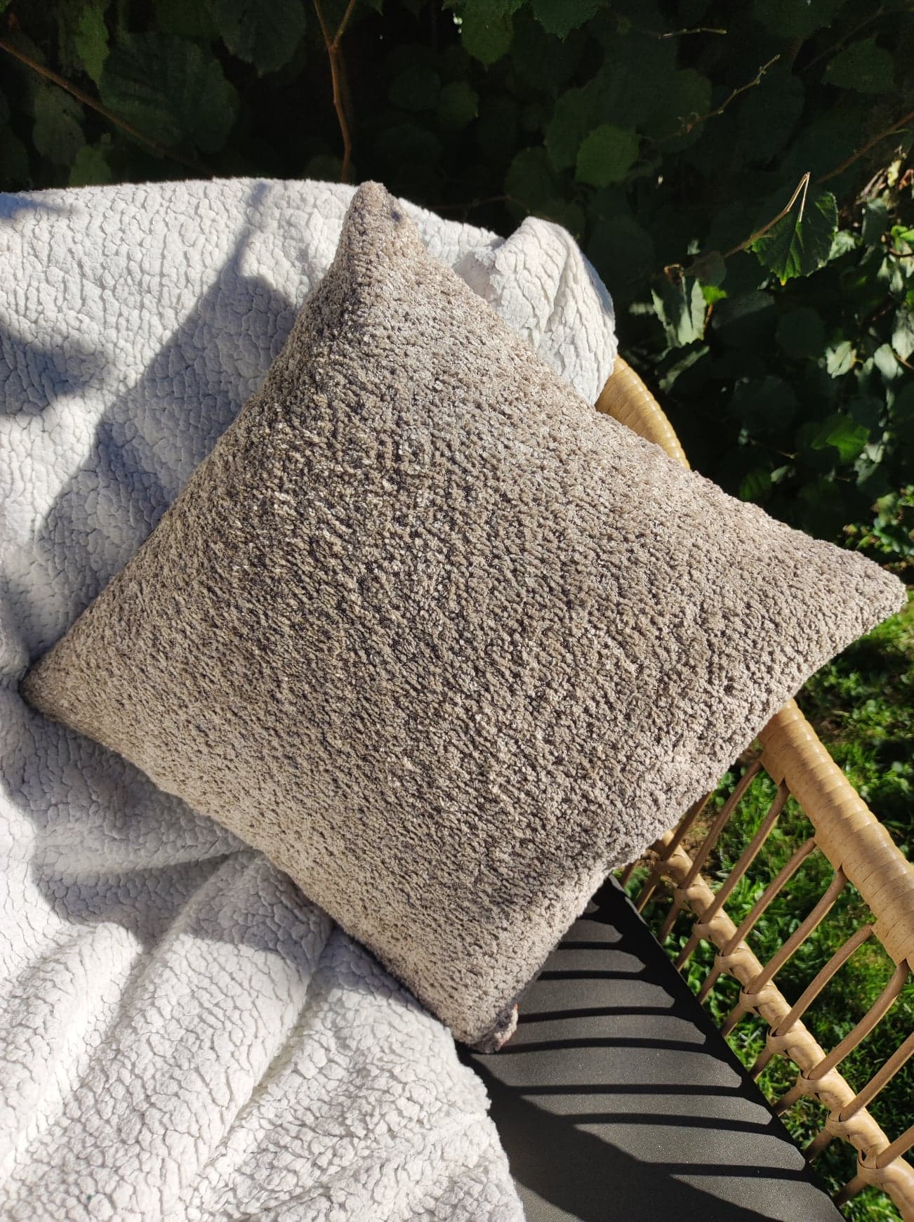 Coussin Jacquard années 60