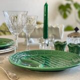 2 Sarreguemines asparagus plates