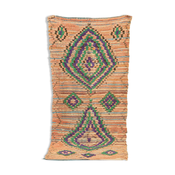 Vintage boujad, berber rug, 82 x 185