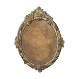 Old frame photo brass nineteenth