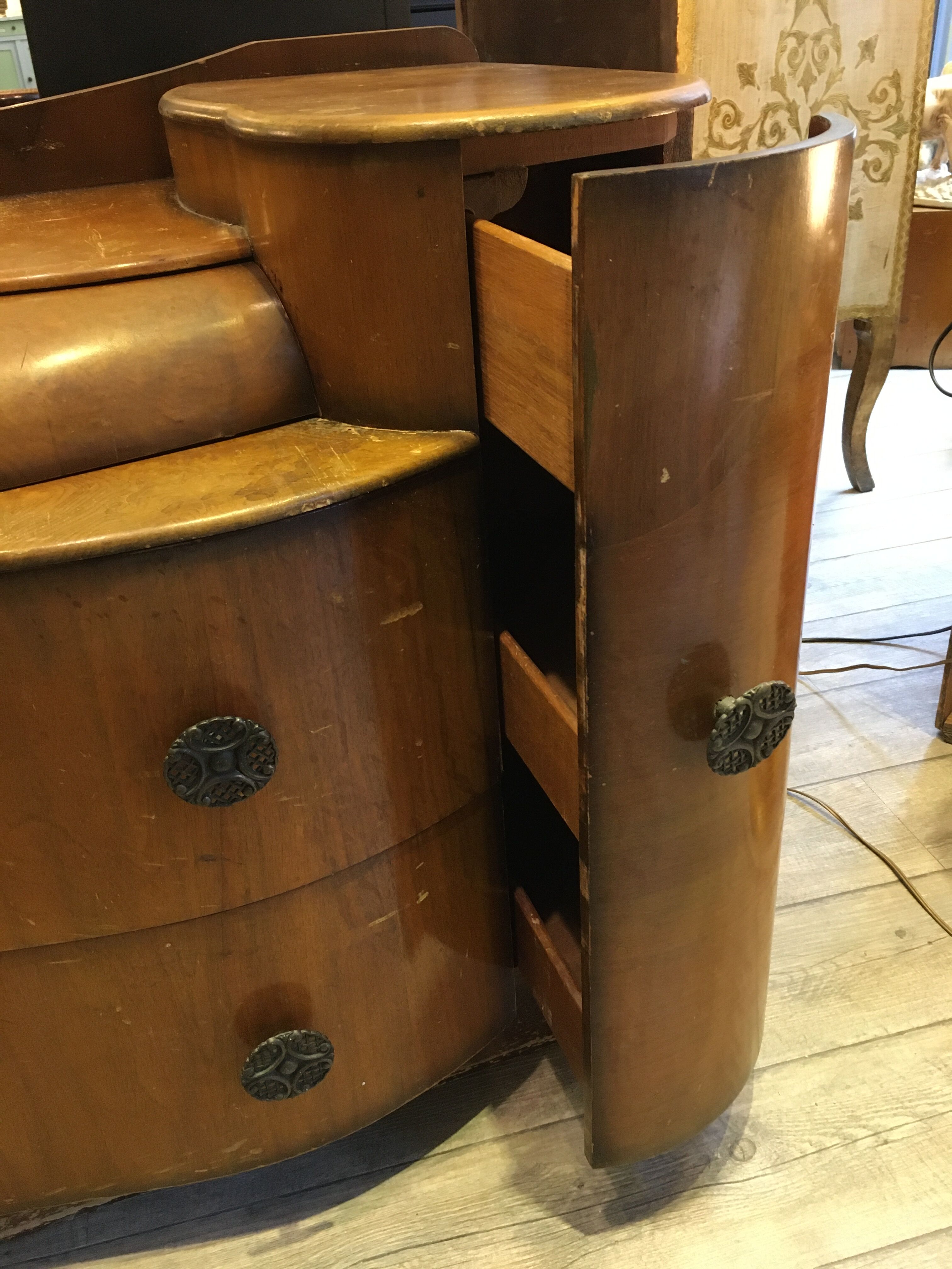 Old English furniture 1930 art deco