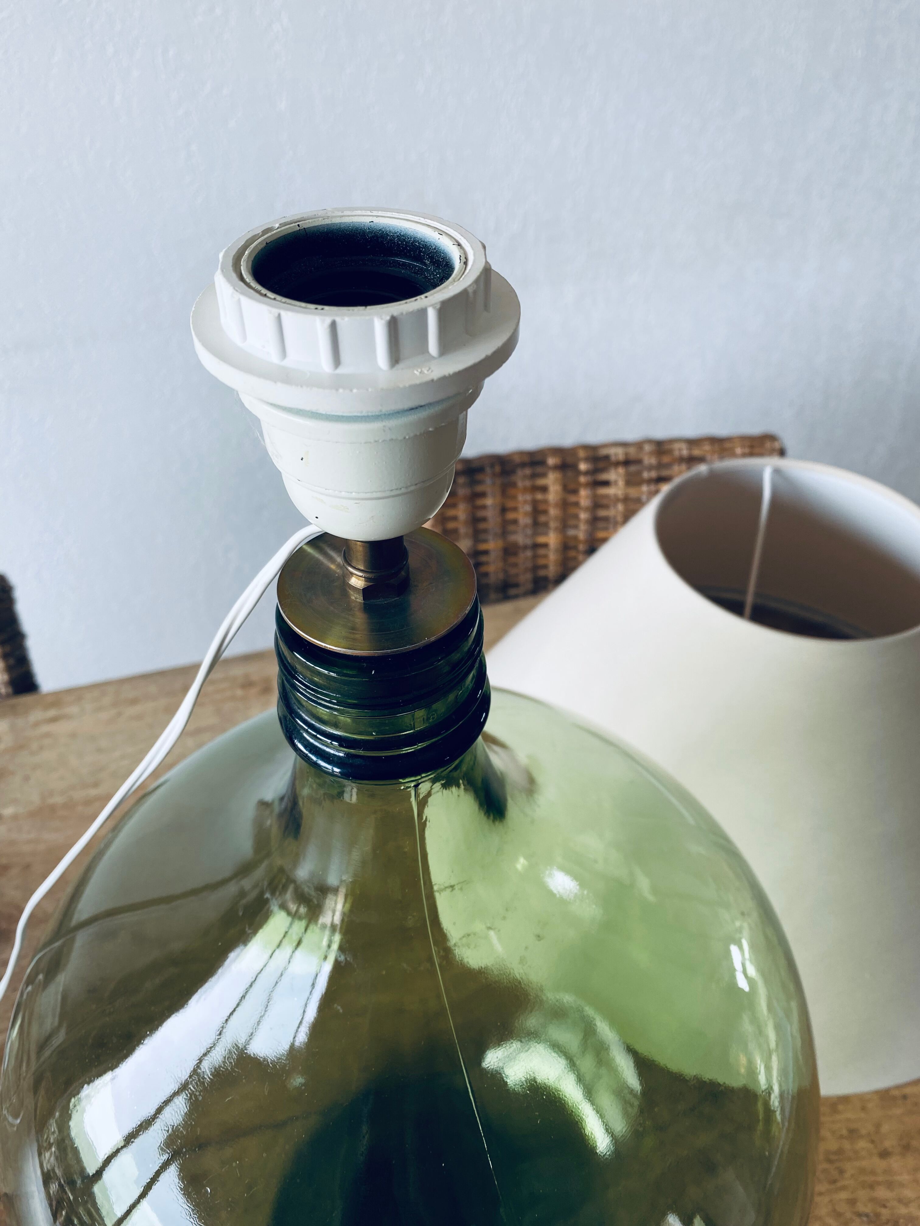 Big vintage Jeanne lady lamp