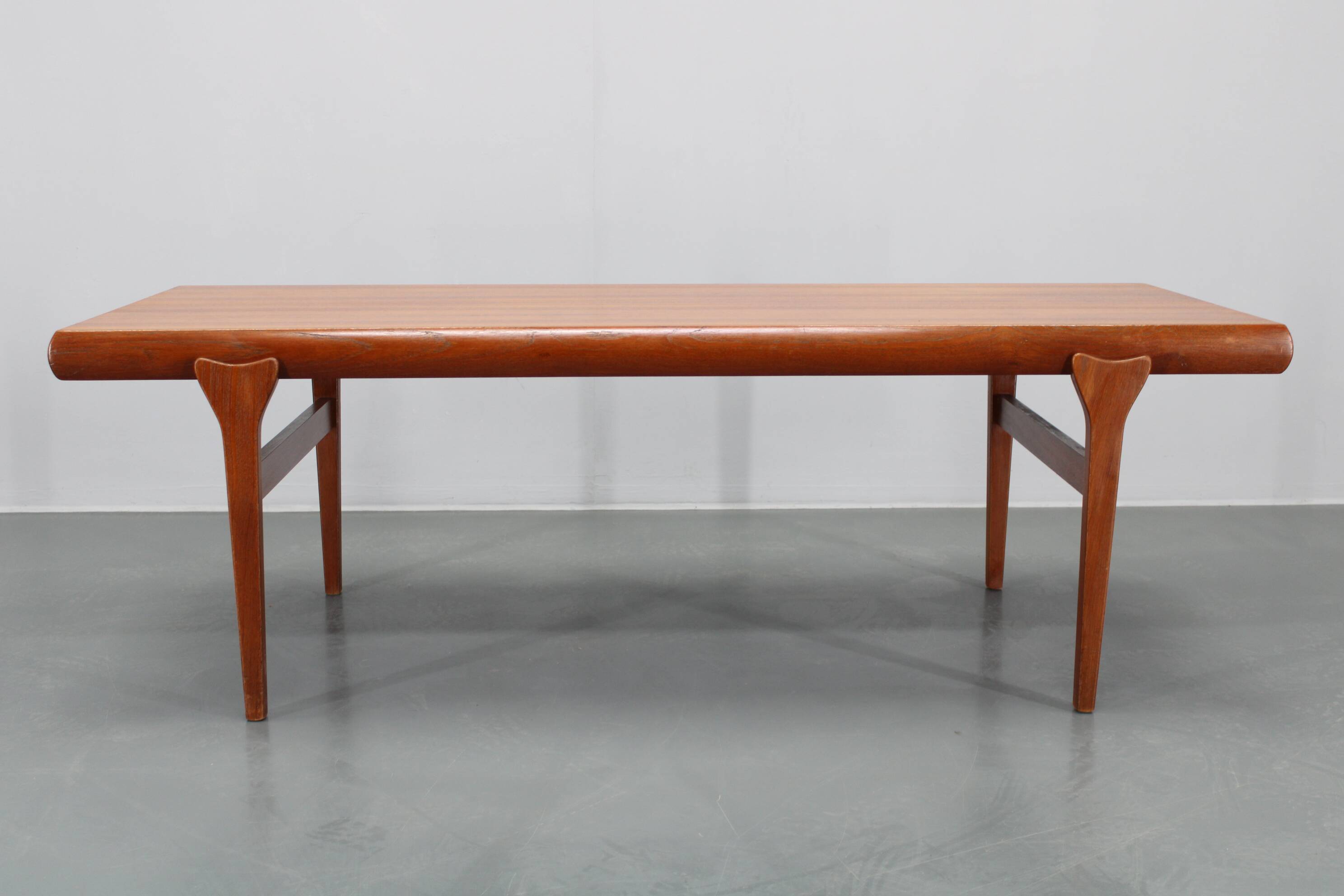 1960s Johannes Andersen Restored Teak Coffee Table for CFC Silkeborg, Denmark
