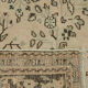 Hand-knotted persian vintage 1970s 246 cm x 346 cm beige wool carpet