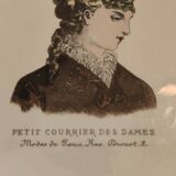 Gien earthenware advertising plate