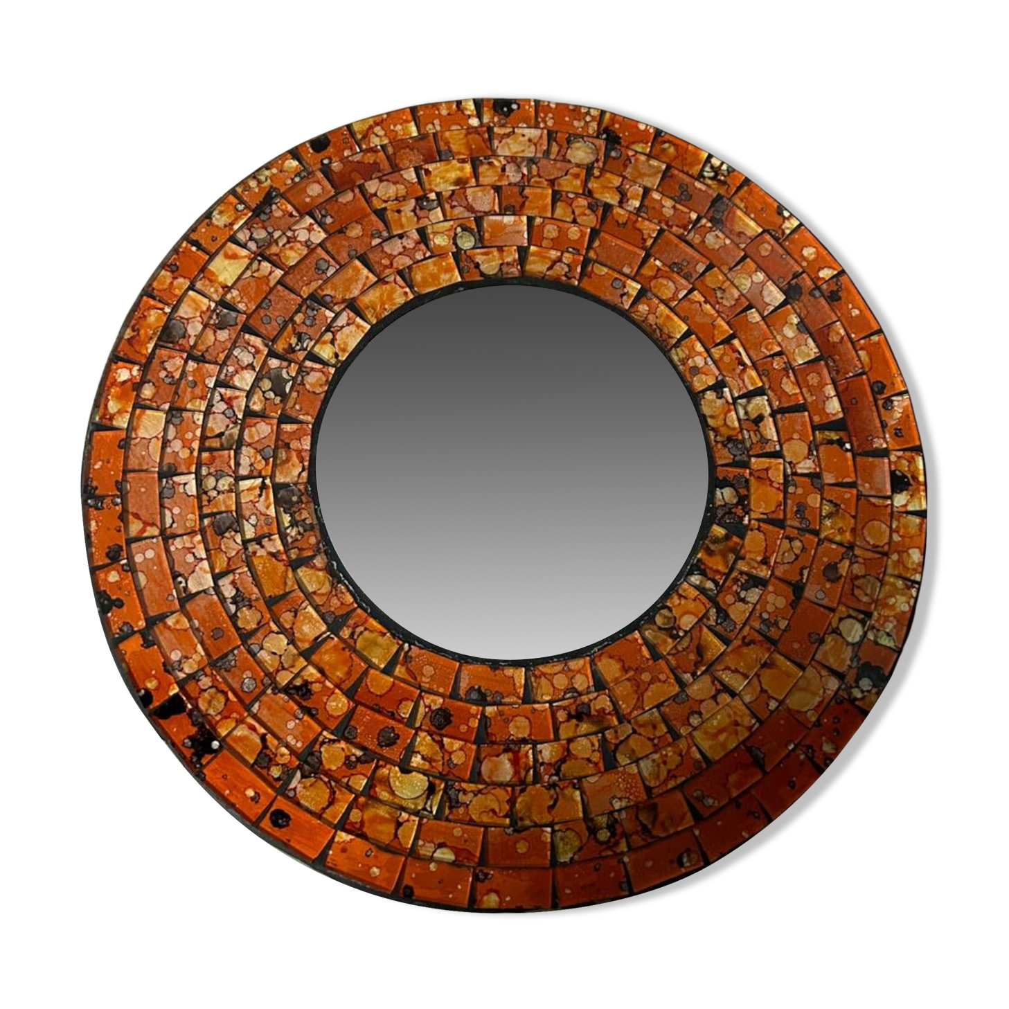 Vintage mosaic mirror