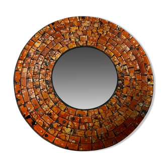 Vintage mosaic mirror