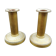 Pair of 19th-century bronze candlesticks