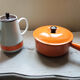 Ancienne cafetière en céramique années 60/70