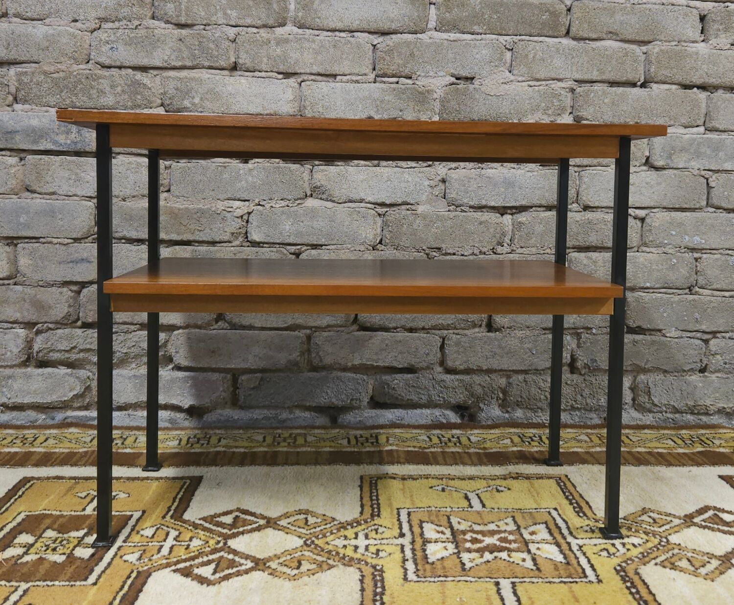 Small teak side table Jese Möbel 1960s vintage