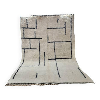 Tapis berbère mrirt en laine fait main 300 X 200 CM