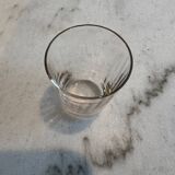 A set of five blown glass shooters