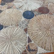 Coffee table teak tiles by Tue Poulsen for Haslev