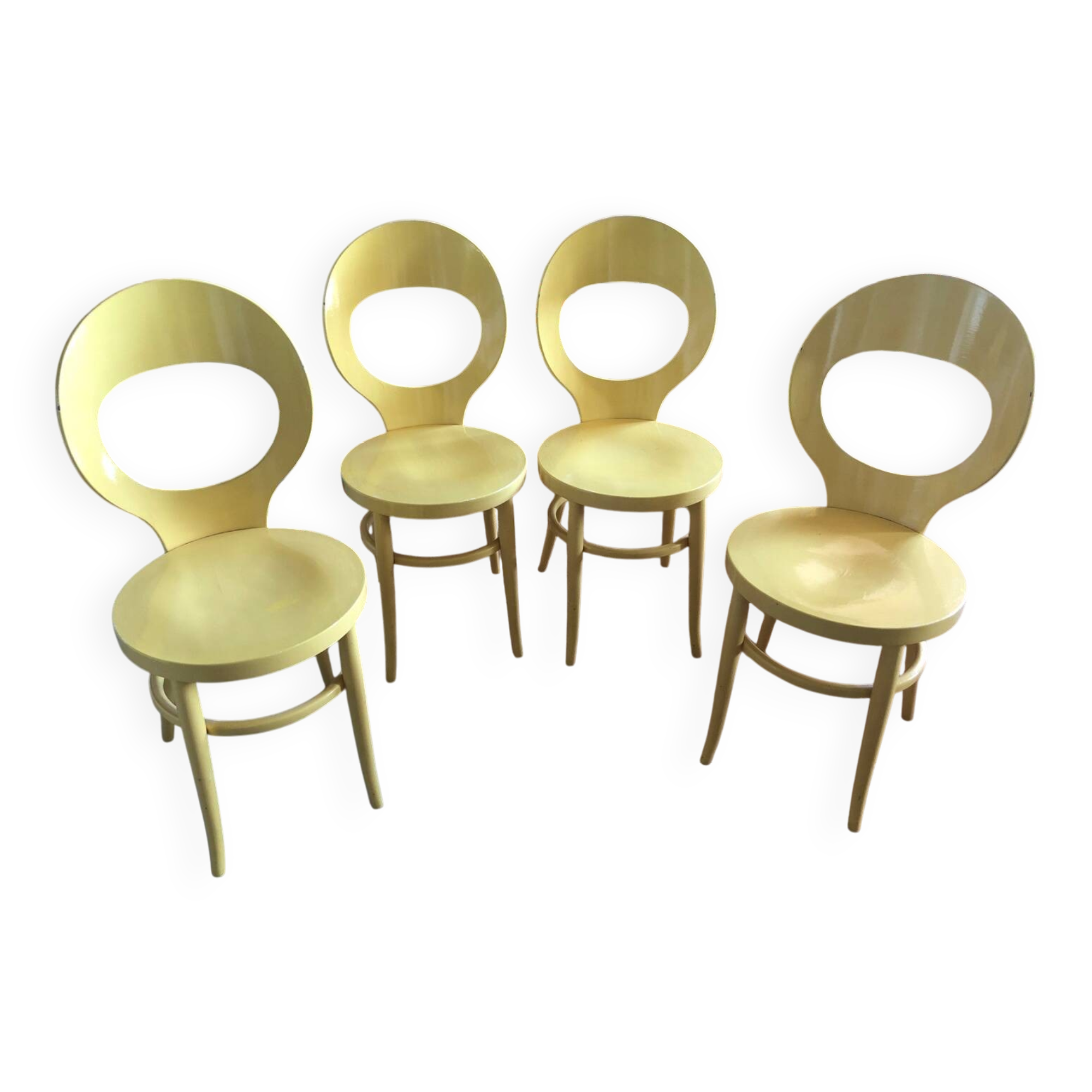 Set of 4 Baumann Seagull chairs