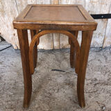 Old Baumann style bistro stool in wood