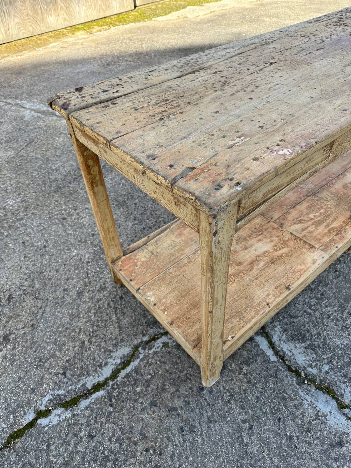 Table de drapier ancienne