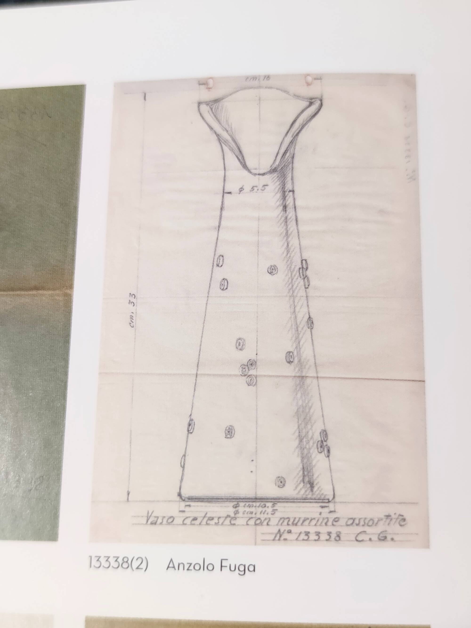 Experimental Amber Murano Glass Vase attr. to Anzolo Fuga, Italy