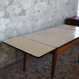 Table vintage formica and wood