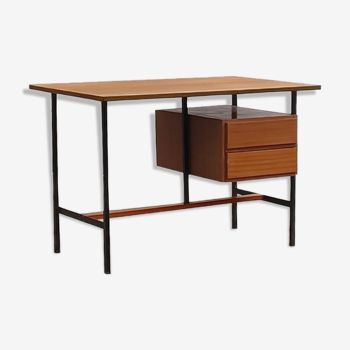 Modernist office design 60s - wood and metal