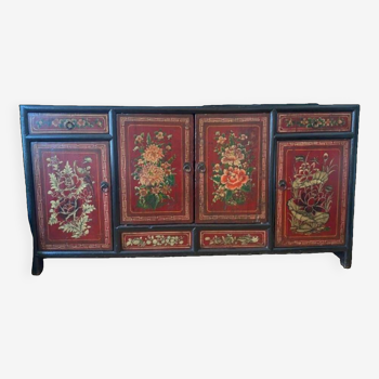 Meuble buffet / peinture chinoise