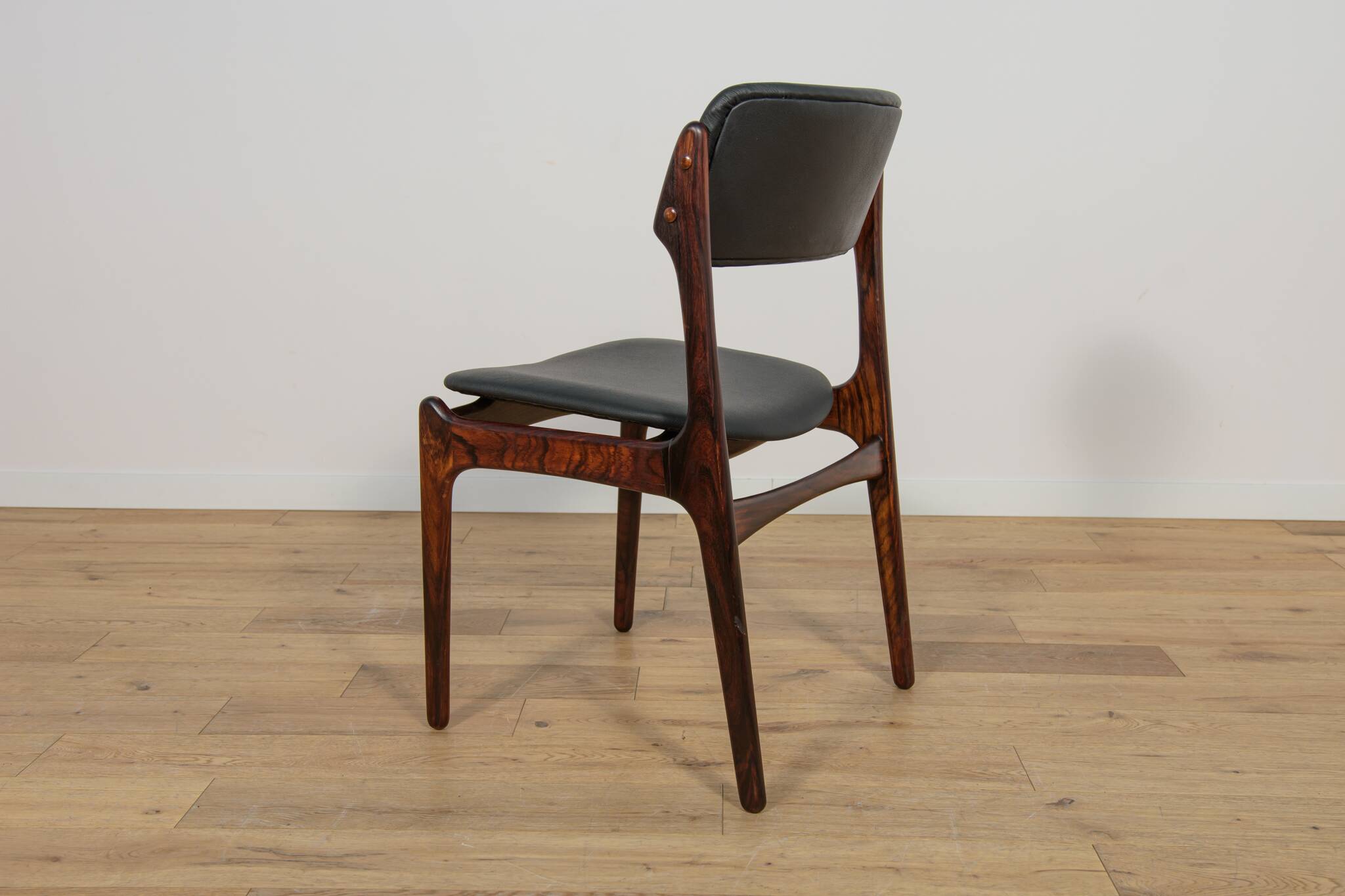 Model 49 Rosewood Dining Chairs by Erik Buch for Oddense Maskinsnedkeri / O.D. Møbler, 1960s.