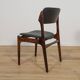 Chaises de salle à manger modèle 49 en palissandre par Erik Buch pour Oddense Maskinsnedkeri / OD Møbler, années 1960.
