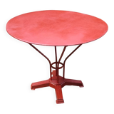 Antique cast iron art deco bistro garden table