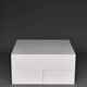 Table basse sculpturale minimaliste, années 1980