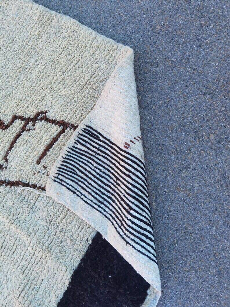 Moroccan Azilal handmade rug