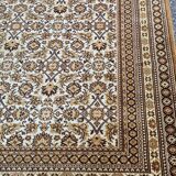 Golden Persian wool rug 200x300cm