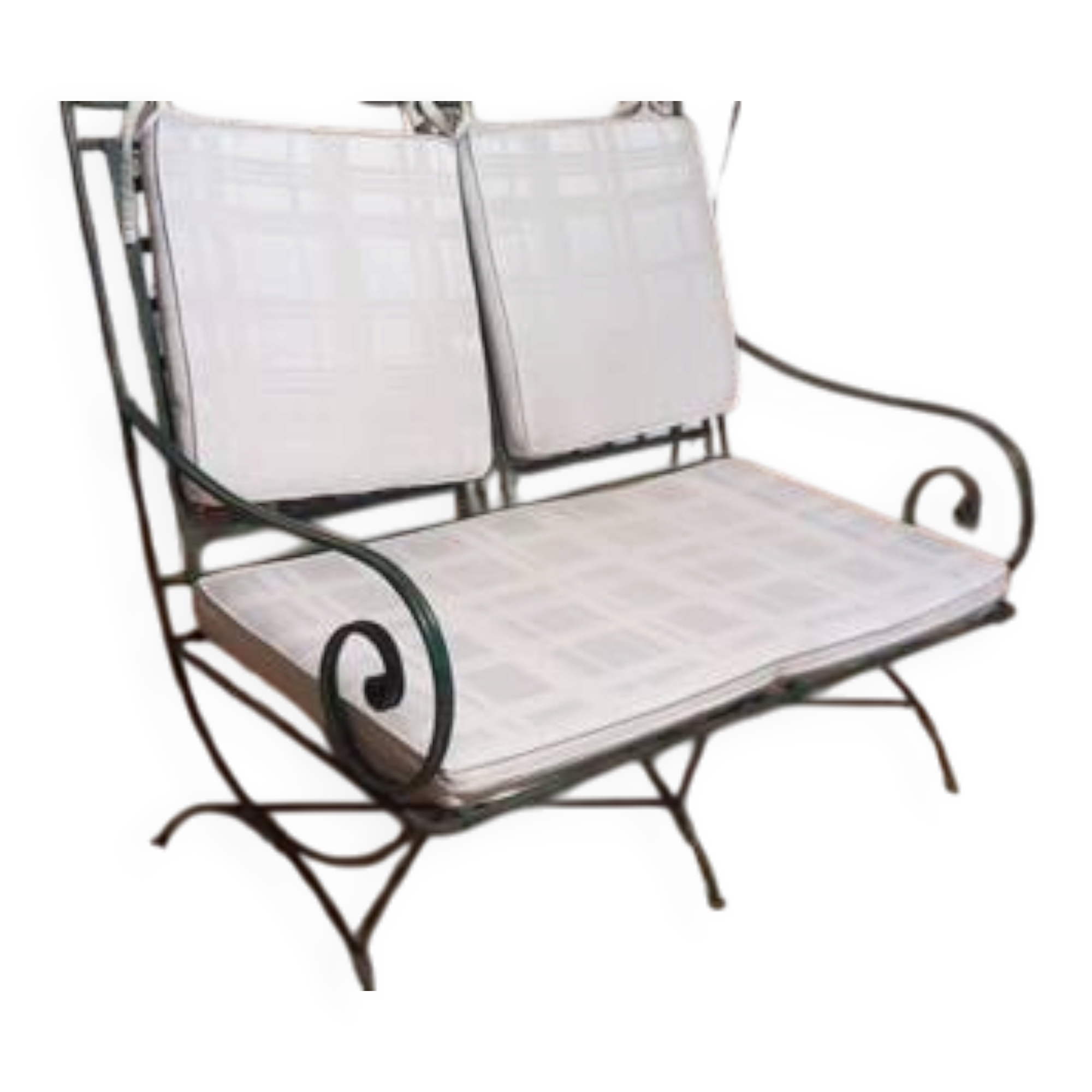 Canape fer forge
