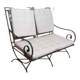 Canape fer forge