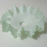 vintage mint green opaline glass pendant lamp chandelier lampshade