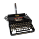 Old typewriter Erika Naumann portable circa 1940