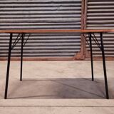 Black formica living room table 1970