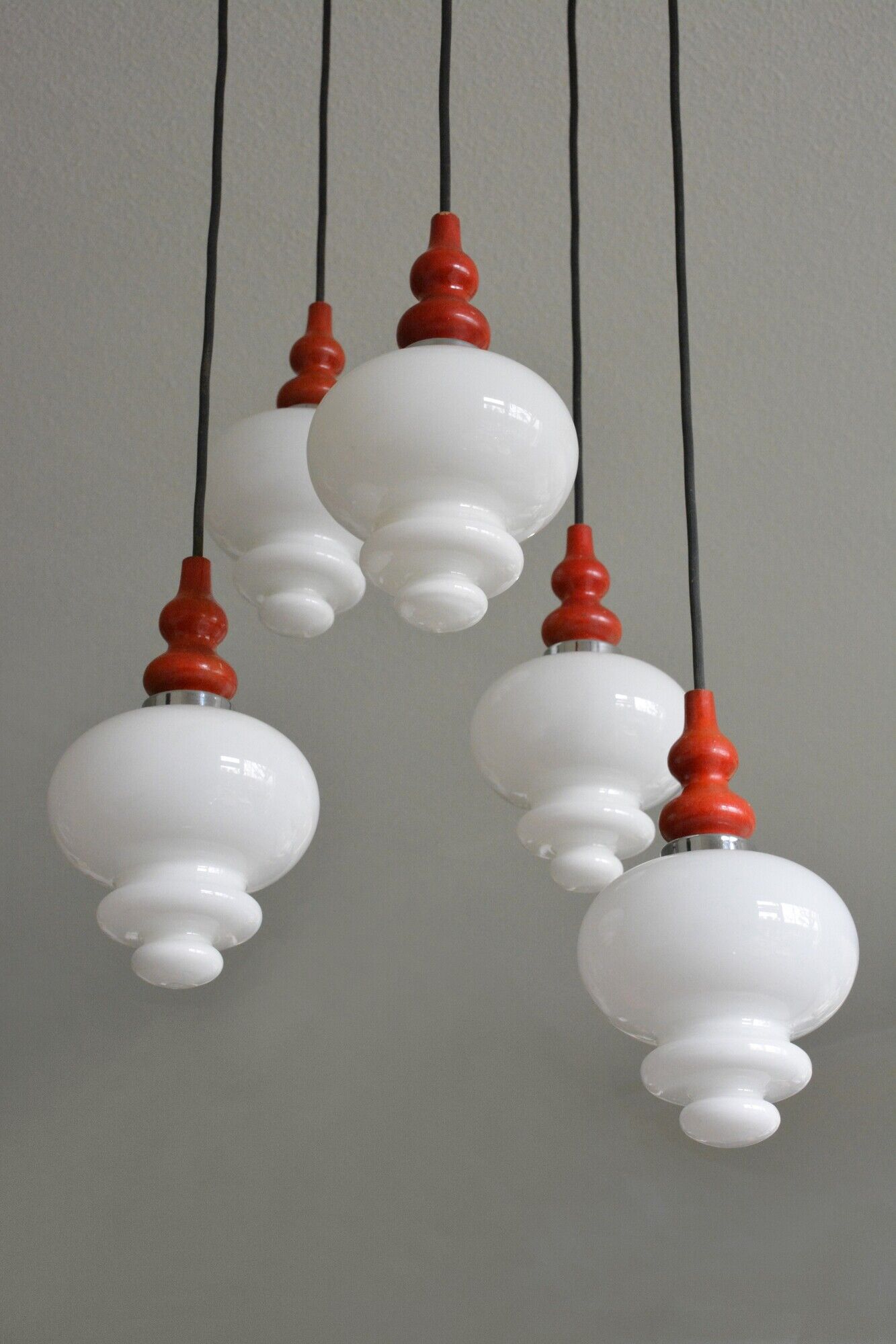 Cascade hanging lamp, 70s
