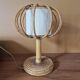 Louis Sognot (1892-1970) Lampe de table ou de chevet - En rotin - 1960