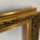 Gold leaf gilded frame for painting or print - 57 x 40 cm