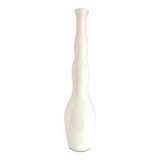 Vase, single-flower vase in white opaline