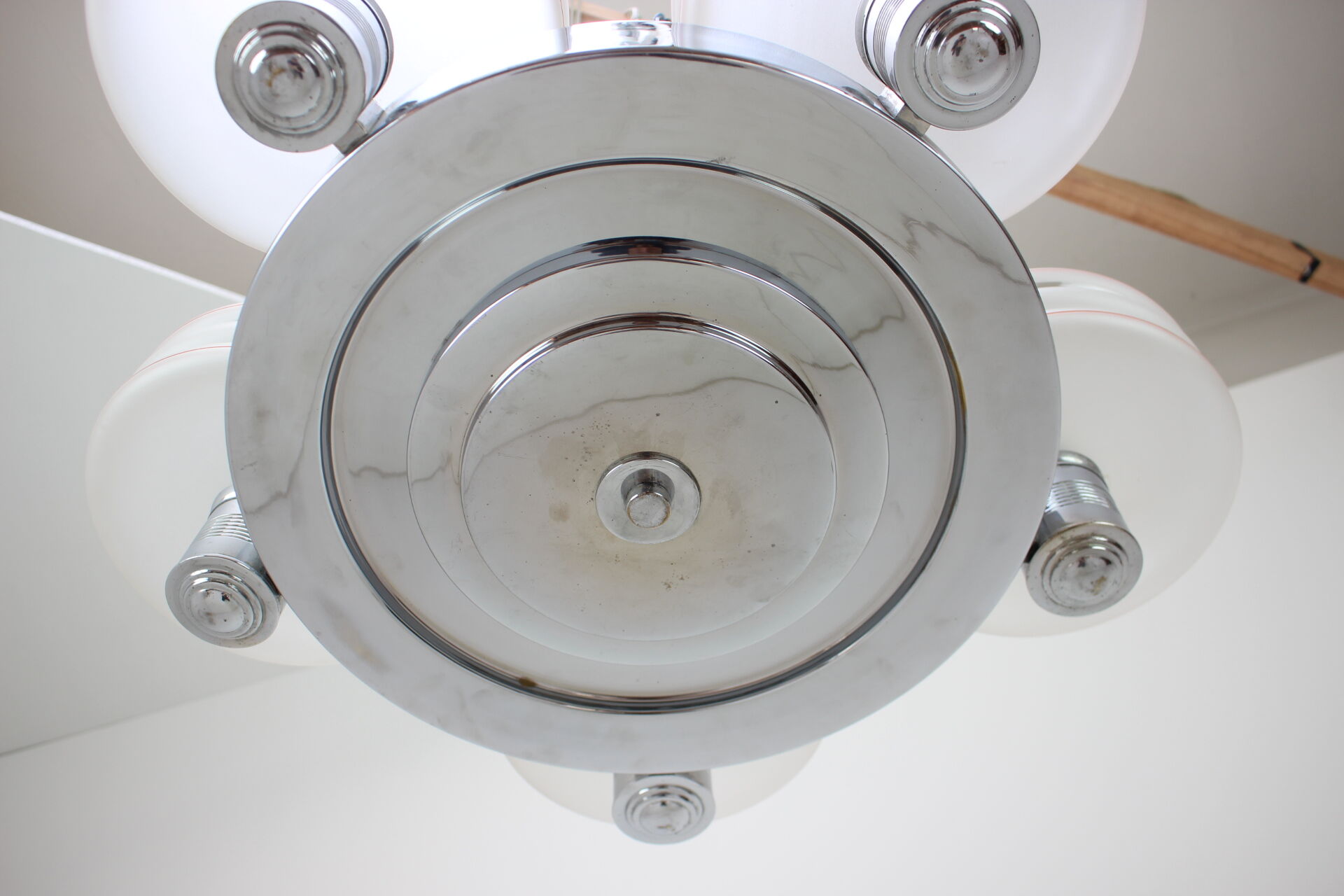 Art Deco big chandelier, 1930's.