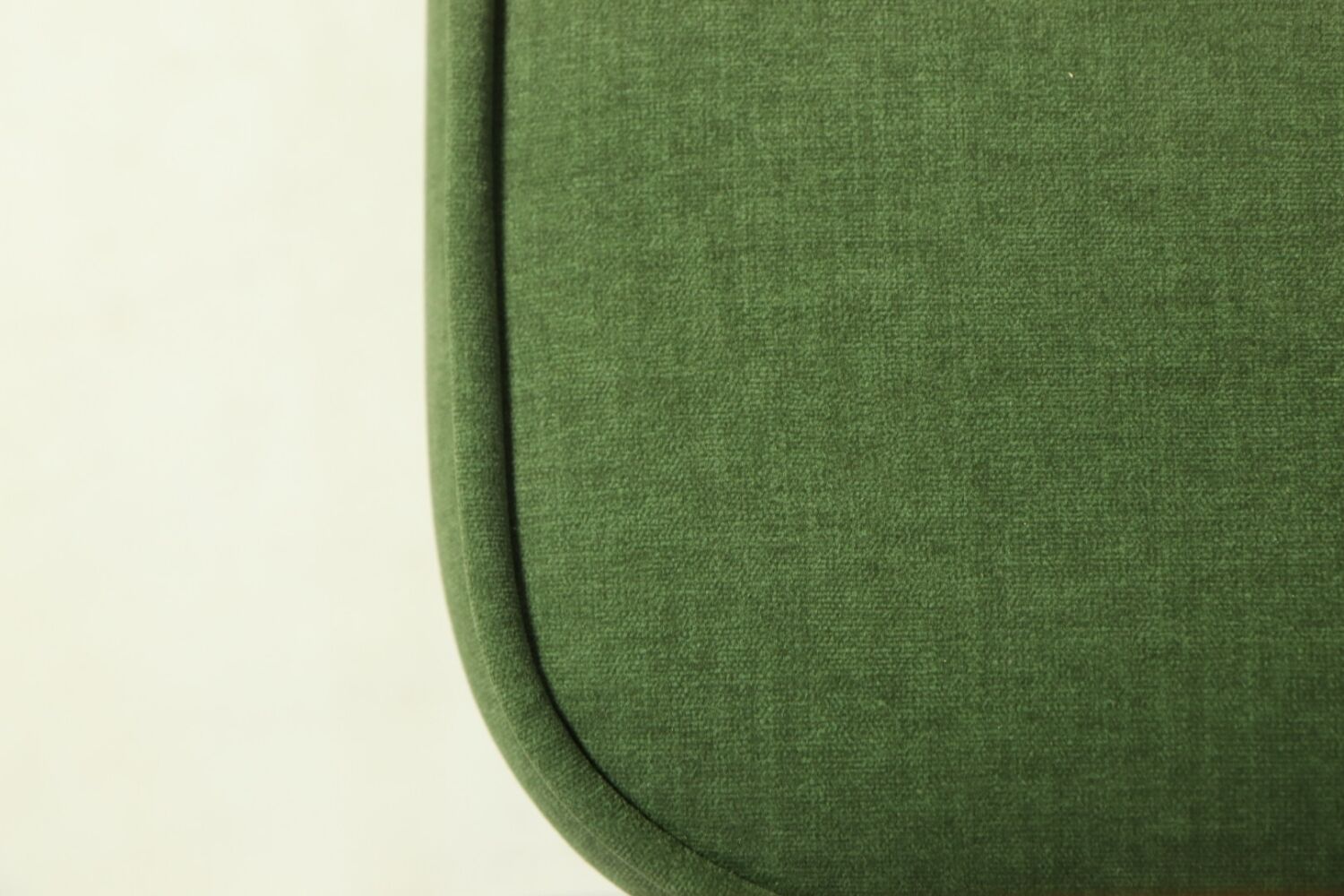 Pair of royal green velvet armchairs