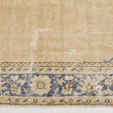 7x10 Cream & Blue Persian Rug 209x304Cm SK 22110