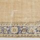 Tapis persan crème et bleu