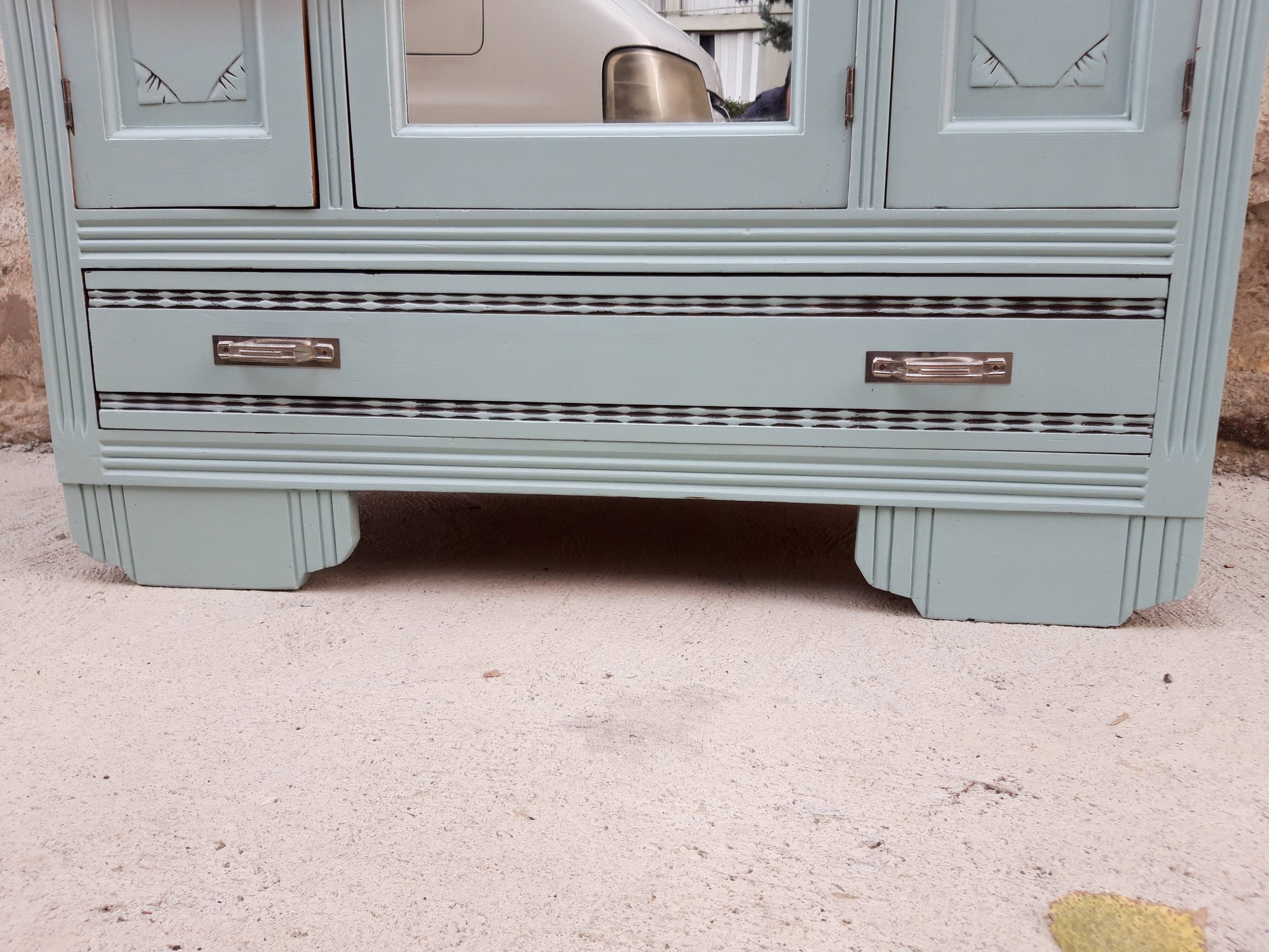 Parisian art deco wardrobe