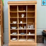 Grand meuble à casiers en chêne (rénové)