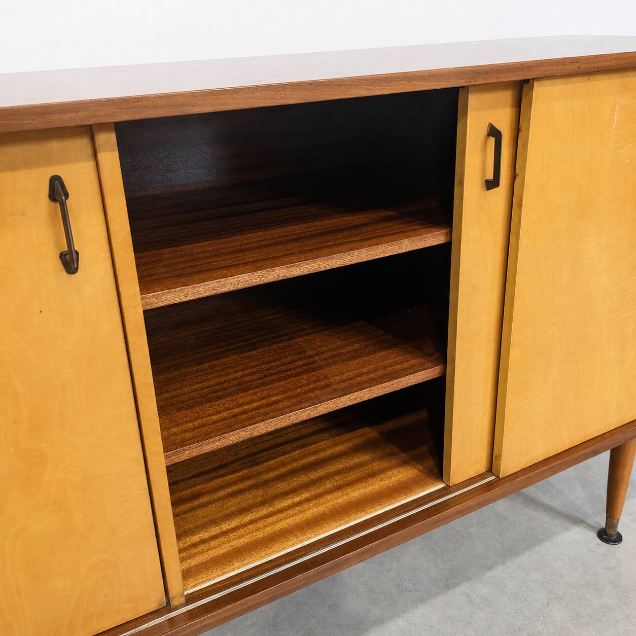 Bicolour enfilade Mid-Century Modern Italian