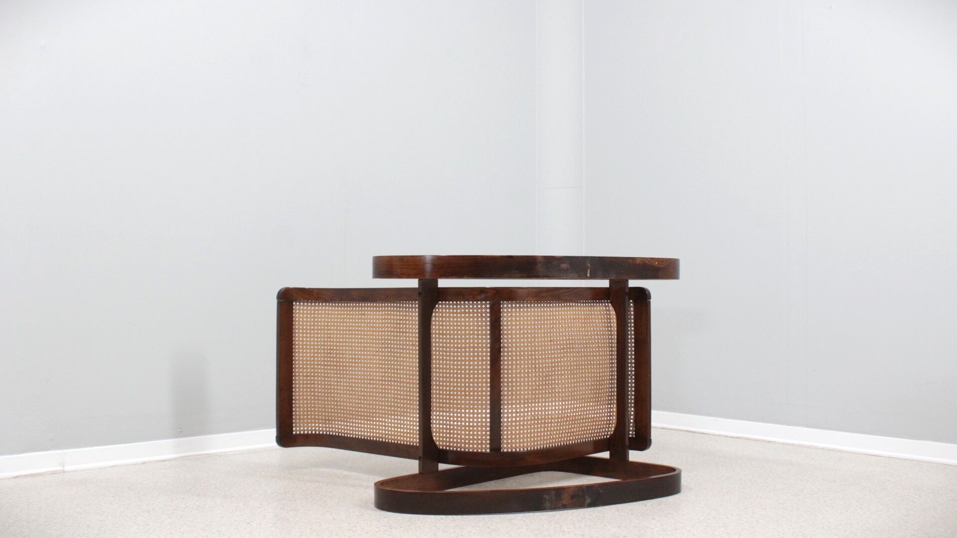 Luigi Crassevig "Dondolo" rocking chair 1970s
